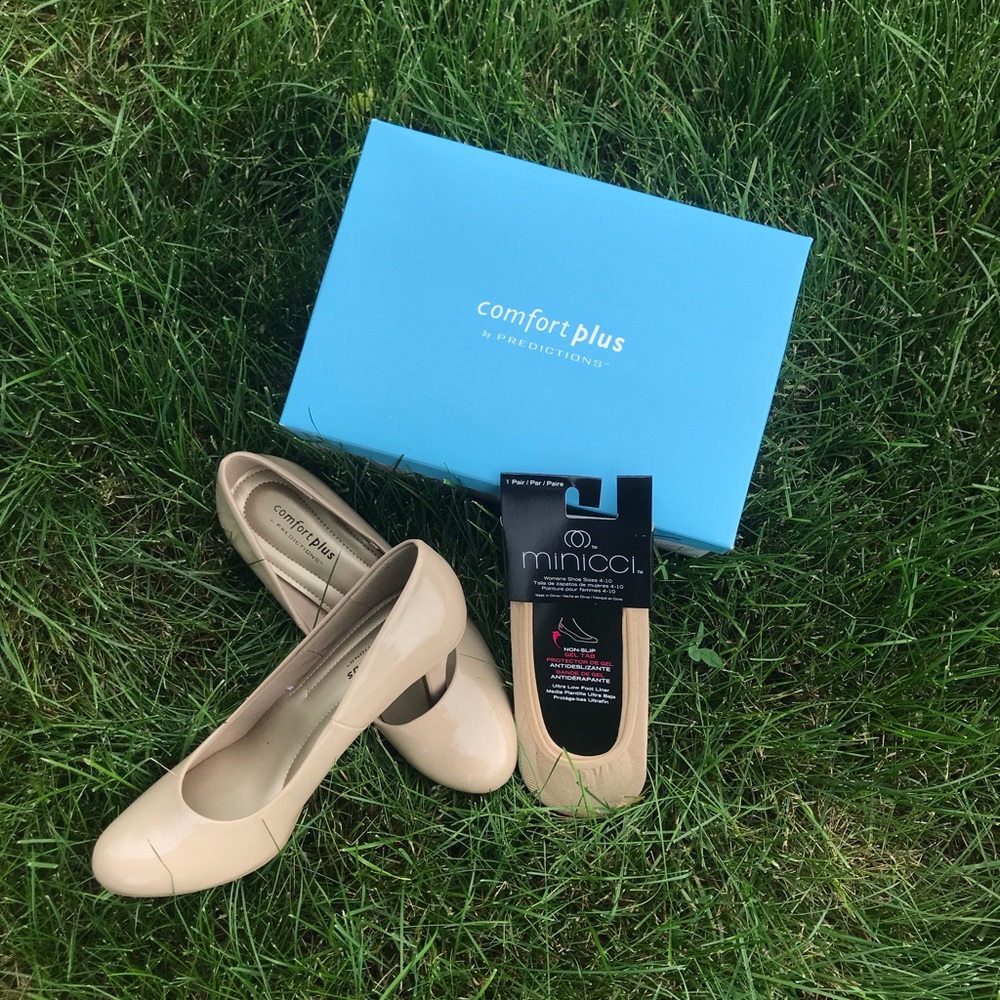 Comfort Plus Nude Heels